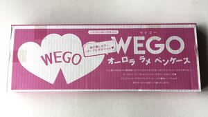 【nicola 2018年10月号付録】WEGO オーロラ ラメ ペンケース（未開封品）