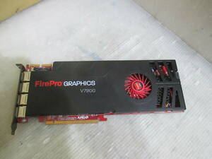 [A11-3/K5601]★AMD V7900 2GB 4×DP HF Fire Pro ビデオカード[PCIExp 2GB ]★