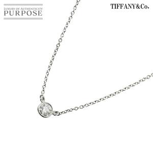 ティファニー TIFFANY&CO. バイザヤード ダイヤ ネックレス 45cm Pt プラチナ By The Yard Diamond Necklace 90236328