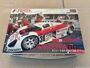 1/24 ハセガワ デンソー トヨタ 88C ルマン レーシングカー プラモデル HASEGAWA DENSO TOYOTA LeMans RACING CAR 当時物 旧車