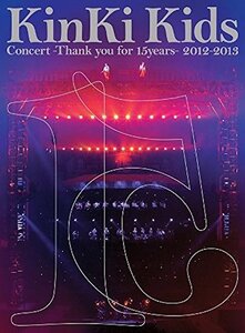 【中古】 KinKi Kids キンキキッズ Concert -Thank you for 15years- 2012-