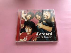 LIFE　ON　DA　BEAT　　Lead　ステッカー、歌詞カード付き