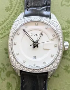 新品未使用　GUCCI　腕時計　ダイヤ　GG2750　YA142507 革ベルト