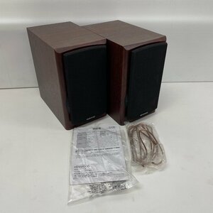 【80】☆1円～ 良品 JVC KENWOOD ケンウッド LS-K901-M スピーカーペア 2WAY ブックシェルフ ハイレゾ対応 音出し未確認 現状品　中古品