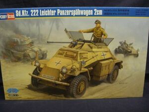 206　82442 ホビーボス 1/35ドイツSdkfz222装甲偵察車　660E2