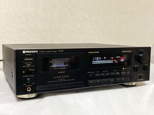 Pioneer T-656 3ヘッドカセットデッキ　　パイオニア　クローズドループ・デュアルキャプスタン方式採用　現状品　ジャンク