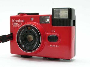 ★ハローカメラ★ 1359 Konica EFJ 赤：レッド ( HEXANON 36mm F4 )　動作品 現状 1円スタート 即決有り