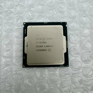 Intel /CPU Core i7-6700K SR2BR 4.00GHz 起動確認済み