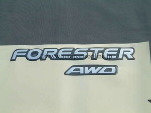 FORESTER AWD エンブレム SF フォレスター EMBLEM スバル純正