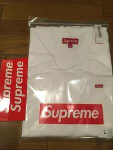 【未使用】Supreme Small Box L/S Tee White 24SS Lサイズ シュプリーム スモールボックスTシャツ