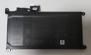 DELL Inspiron 13 用 バッテリー WDX0R 11.4v 42Wh 3500mAh　充放電確認 中古品 送料無料