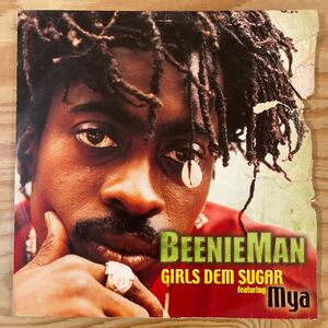 BEENIE MAN/GIRLS DEM SUGAR/feat. MYA/レコード/中古/reggae/club/DJ/R&B