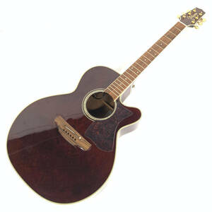 Takamine タカミネ DMP551C WR エレアコギター Serial No.51110033 ワインレッド系 ★ ジャンク品