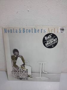 62654J★LP もんた&ブラザーズ MONTA & BROTHERS Act 1