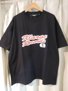 X-LARGE XLARGE エクストララージ XLARGE RECORDS CLASSIC LOGO S/S TEE ブラック XLサイズ 人気商品 送料￥230～ 再値下げ！