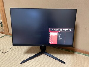 LG　23.8インチゲーミングモニター　UltraGear 24GN650-B