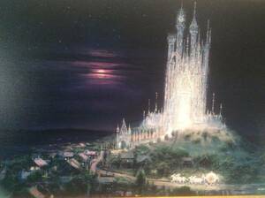 Disney Fine Art ディズニーファインアート ガラスの城 限定 レア Peter Ellenshaw