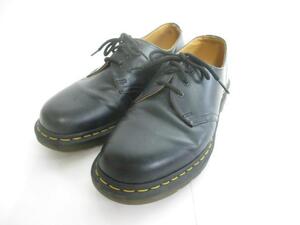 中古 ドクターマーチン Dr.Martens 3ホールシューズ ブーツ 1461 ブラック UK8 メンズ