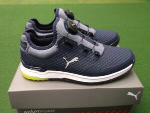 【税込】7243 PUMA PROADAPT ALPHACAT DISC 376043 ネイビー 新品 28.5㎝ プーマ プロアダプト アルファキャット ディスク