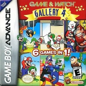 中古GBAソフト 北米版 GAME＆WATCH GALLERY4(国内版本体動作可)