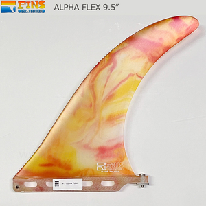 【新入荷　即決】FU FIN 9.5" "ALPHA FLEX" ORANGE-MARBLE1