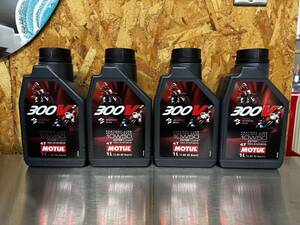 4本セット！MOTUL 300V ファクトリーライン 10w50FACTORY LINE モチュール RACING レーシング ROAD ロード