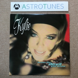 良盤 レア盤 カイリー・ミノーグ Kylie Minogue 1990年 12EPレコード Better The Devil You Know 英国盤 Pop Stock Aitken Waterman