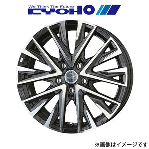 共豊 アルミホイール 1本 スマック レジーナ シビック FK7(16×6.5J 5-114.3 INSET45 サファイアブラックポリッシュ)KYOHO SMACK LEGINA