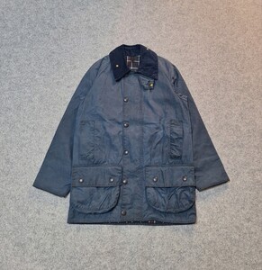 80s 　ミント　 希少 　32　ネイビー　 バブアー 　ビューフォート　90s　 barbour beaufort　　 ビデイル　bedale ヴィンテージ