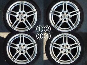 ベンツ 等　SPORT TECHNIC　17インチアルミホイール　17×7 1／2J　ET47　PCD112　バリ山　　06-0729