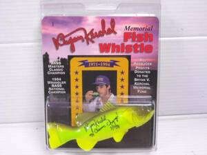 ブライアン・カーチャル　フィッシュホイッスル　1994 BASS MASTER CLASSIC CHAMPION Bryan Kerchal Memorial Fish Whistle