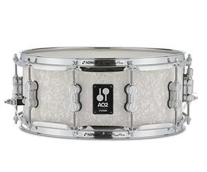 ソナー（SONOR） AQ2 スネアドラム AQ2-1406SDW WHP 14x6インチ ホワイト・パール