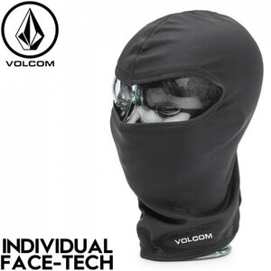 【送料無料】フェイスマスク バラクラバ VOLCOM ボルコム ヴォルコム INDIVIDUAL FACE-TECH J5552504 BLK 日本代理店正規品