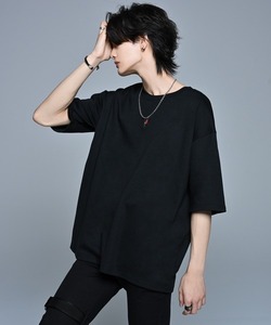 「ADRER」 半袖Tシャツ LARGE ブラック メンズ