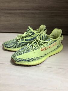 adidas アディダス YEEZY BOOST 350 V2 Semi Frozen スニーカー SIZE 28.5cm YELLOW イージーブースト350 箱付き