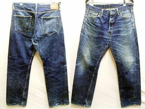 ◇即決[W36]サンプル級の鬼ヒゲ SAMURAI JEANS S0500XX 男気15oz 刀耳セルビッチ サムライジーンズ デニム パンツ■2500