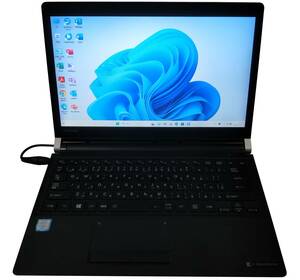 ★【驚速 TOSHIBA R73/B i3-6100U 2.3GHz x4+8GB+SSD240GB 13.3インチノートPC】Win11+Office2021 Pro/HDMI/USB3.0■D102610