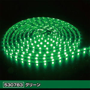 JETINOUE ジェットイノウエ LEDソフトモール グリーン 6M DC24V 長さ6000x幅10x厚さ3(mm)