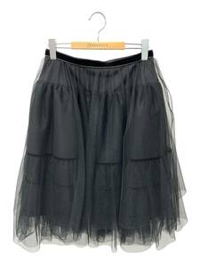 FOXEY フォクシーブティック スカート 40 Skirt 37638 ブラック チュール フレア レイヤード