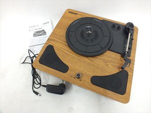 ◆ KUMAZAKI TRM-109W ターンテーブル レコードプレイヤー 音出し確認済 中古 現状品 241009G3540