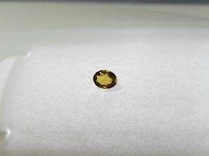 天然ゴールデンイエロートルマリン　1.70CT　4252