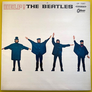 ★赤盤 ビートルズ「Help! 4人はアイドル(サントラ)」日本盤LP(1966年)再発H1750円 OP-7387 美盤★