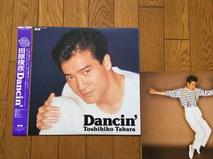 ★帯付！ 田原俊彦／Dancin` ※筒美京平 作曲の「抱きしめてTONIGHT」のロングバージョン含む 教師びんびん物語 ※1988年の貴重アナログ盤