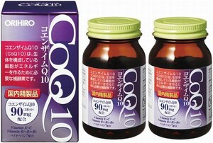 2個　オリヒロ コエンザイムQ10 90粒(30日分)　コエンザイムQ10は、生体を構成している細胞がエネルギーを作るために必要な補酵素です。