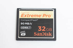 #129 SanDisk サンディスク Extreme 32GB CFカード コンパクトフラッシュ 90MB/s UDMA7