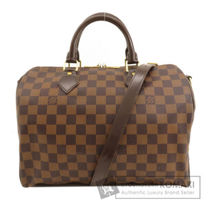 LOUIS VUITTON ルイヴィトン N41367 スピーディ・バンドリエール30 ダミエ エベヌ ボストンバッグ ダミエキャンバス レディース 中古