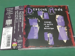 DEPECHE MODE　ディペッシュ・モード■『ソングス・オブ・フェイス・アンド・デヴォーション』日本盤CDユーズド品