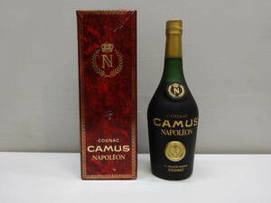 36311 酒祭 洋酒祭 カミュ ナポレオン 700ｍl 40度 未開栓 ブランデー CAMUS NAPOLEON COGNAC コニャック 共箱付 古酒 長期保管品