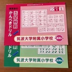 筑波大学附属小学校　問題集セット