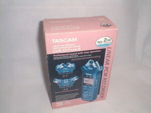 中古現状品　TASCAM DR-07MK2 リニアPCM ICレコーダー 